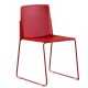 Moderná stolička Ema hranatého dizajnu