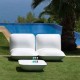 Moderné lounge kreslo Pillow