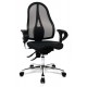 Ergonomická pracovná stolička Sitness 15 čierna