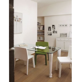 Sklenen&yacute; jed&aacute;lensk&yacute; st&ocirc;l Osvaldo  180 cm 